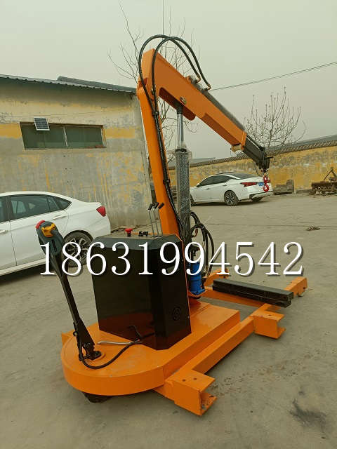 六龟区自卸车厢随车吊 自制轮式四不像起重机 四驱平板吊 5吨 贵盛